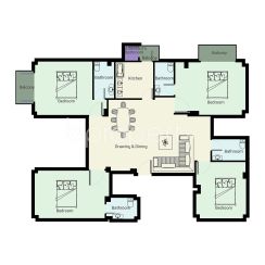 15500000 ৳ Residential