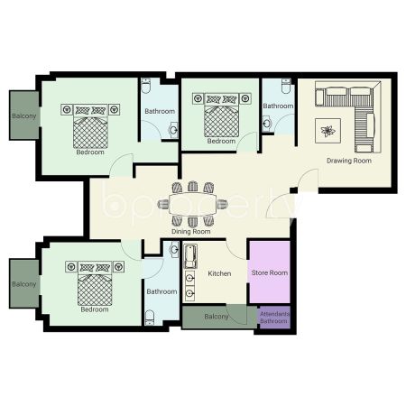 3 Bedrooms Residential Properties for Sale