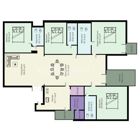 4 Bedrooms Residential Properties for Rent